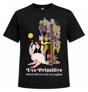 Maglietta Uve Primitive nera